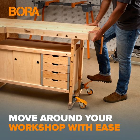 Bora Workbench Caster Kit PM-950