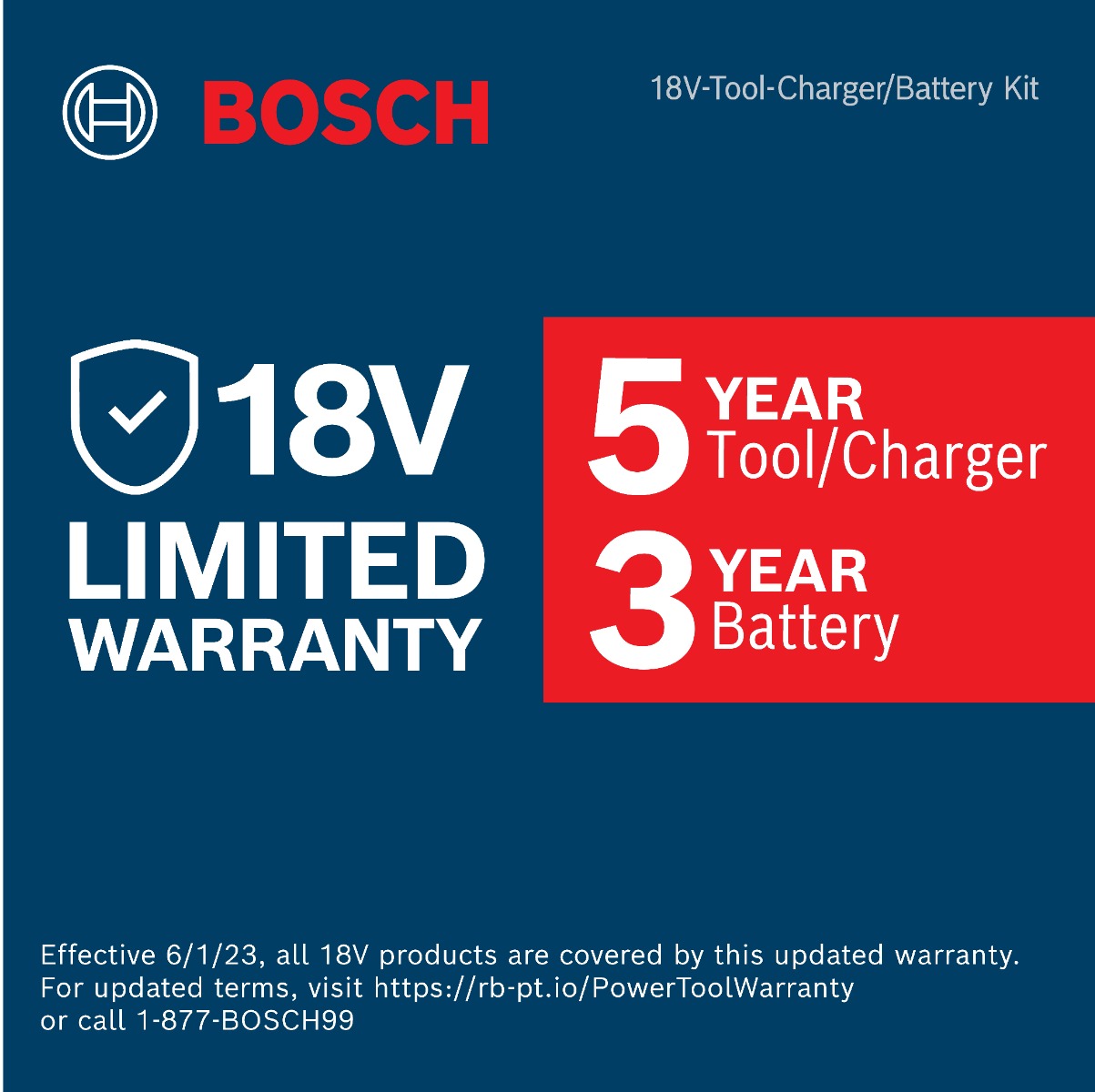 Bosch 18V Brushless 1" SDSplus D-Handle Rotary Hammer GBH18V-26DK24