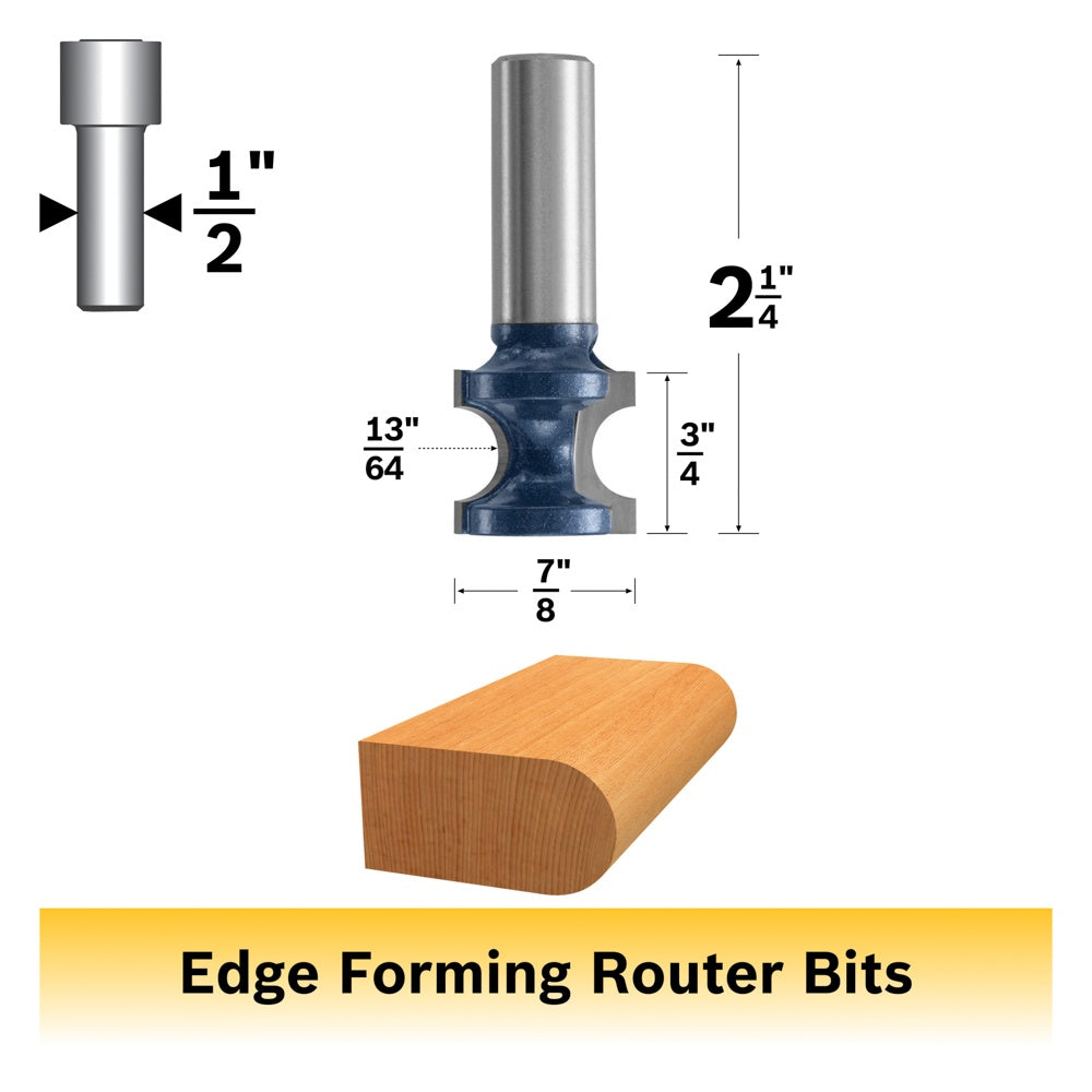 Bosch 13/64 x 3/4" Carbide Tip Bullnose Bit 84433M