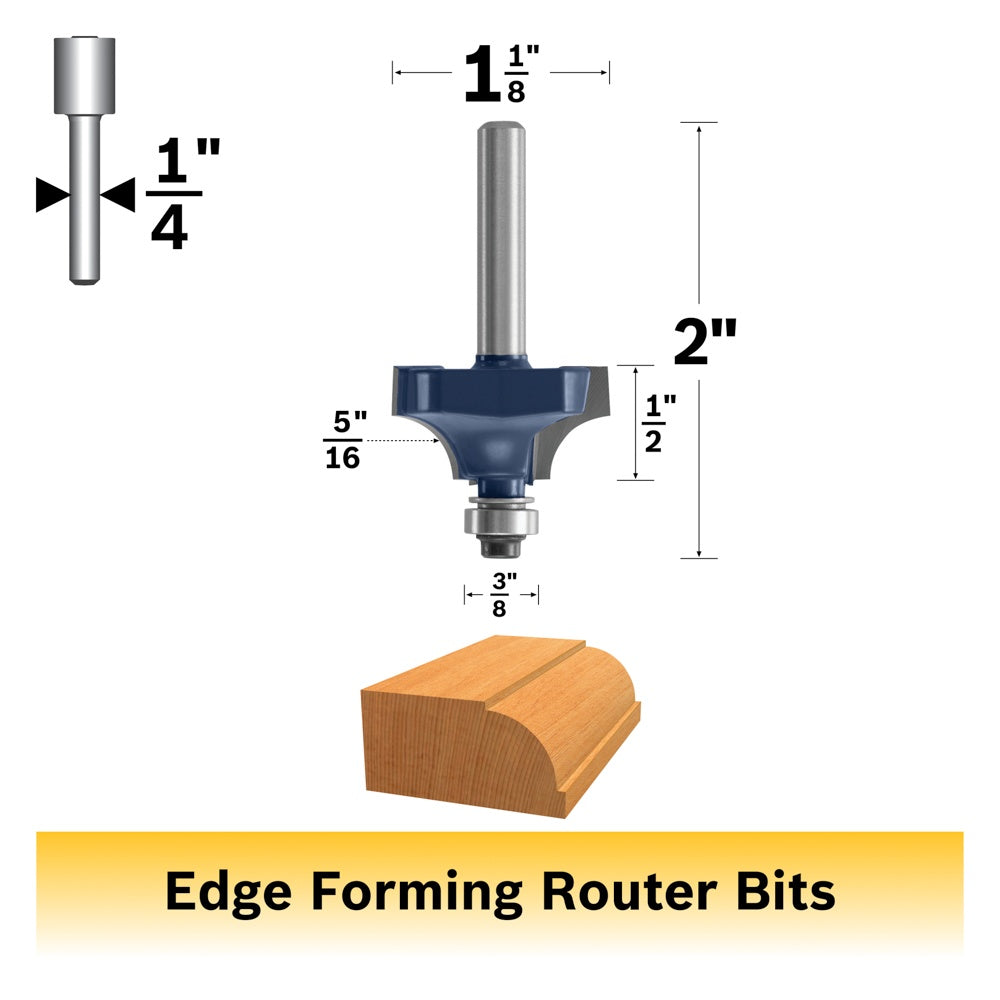 Bosch 5/16 x 1/2" Carbide Tip Beading Bit 85495M