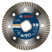 Bosch 4-1/2" Specialized Turbo Rim Diamond Blade for Porcelain DBC04502
