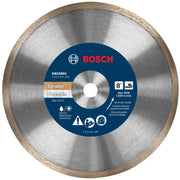 Bosch 8" Continuous Rim Diamond Wheel for Precise Cuts DBC0801