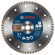 Bosch 7" Turbo Rim Diamond Wheel for Smooth Cuts DBT0701