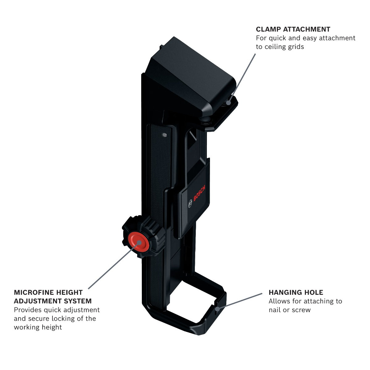 Bosch Fine Adjustment Drop Ceiling Bracket DK20