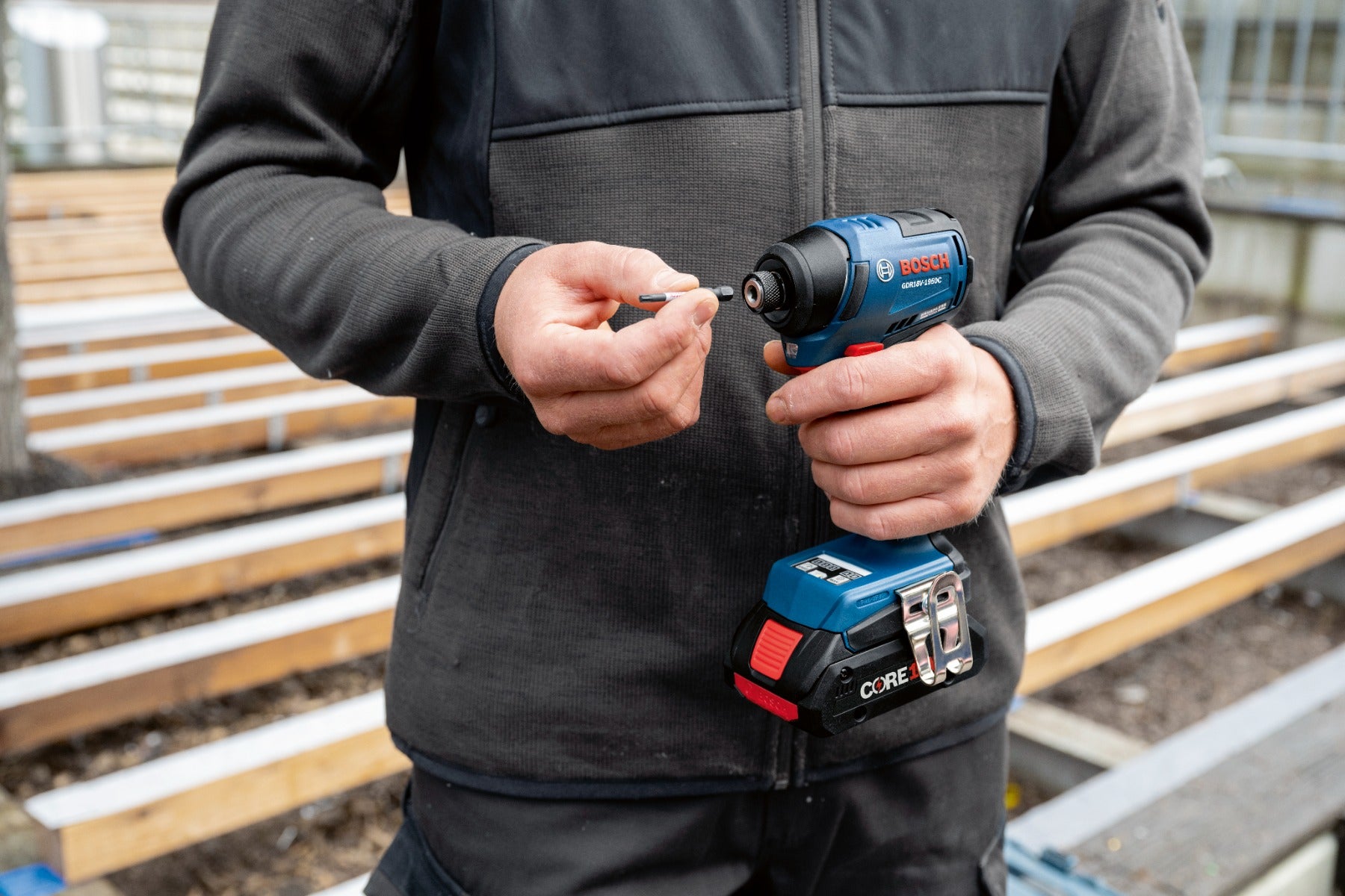 Bosch 18V Brushless Impact Driver (Bare Tool) GDR18V-1950CN