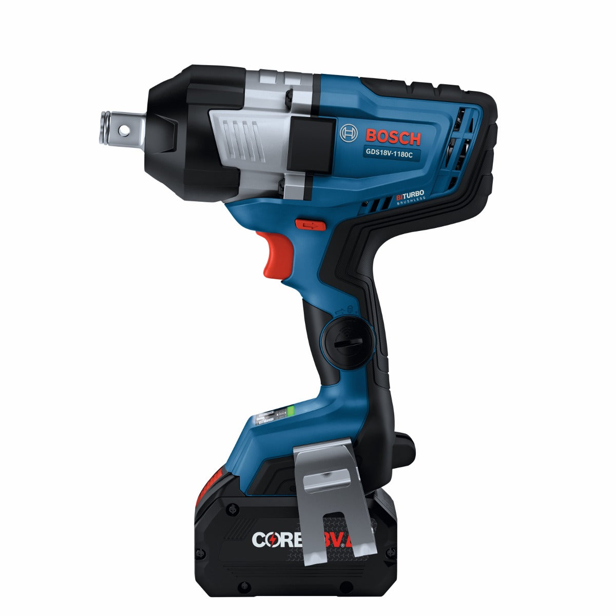 Bosch PROFACTOR 18V 3/4 in. High Torque Impact Wrench Kit w/ (2) 8 Ah Batteries GDS18V-1180CB28