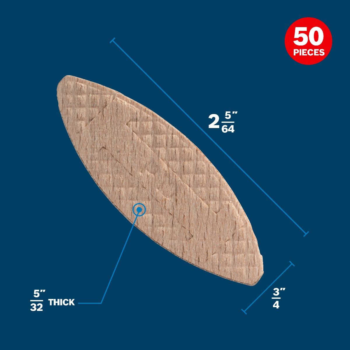Bosch 50 Pc. #10 Joining Biscuits GFF110