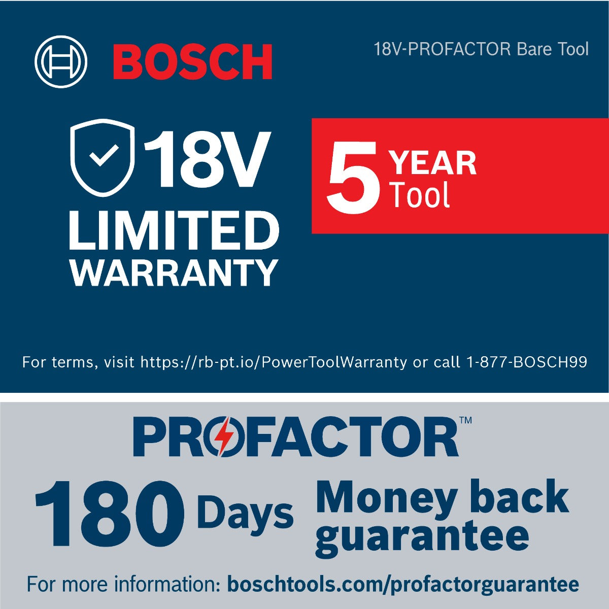Bosch PROFACTOR 18V 1-1/4 in. Reciprocating Saw GSA18V-126N