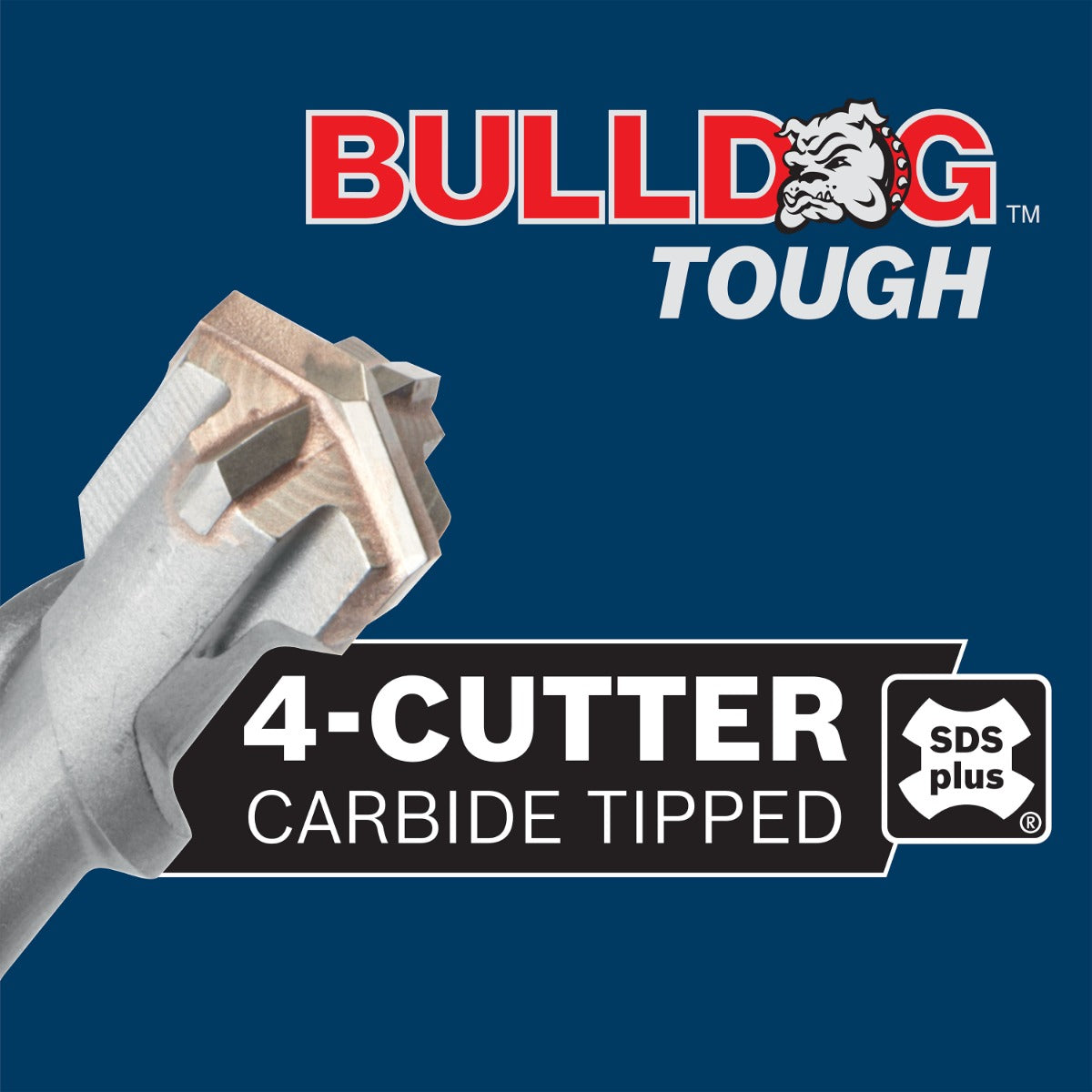 Bosch 3/8 in. x 39 in. SDS-plus Bulldog Tough Rotary Hammer Bit HC4C2069