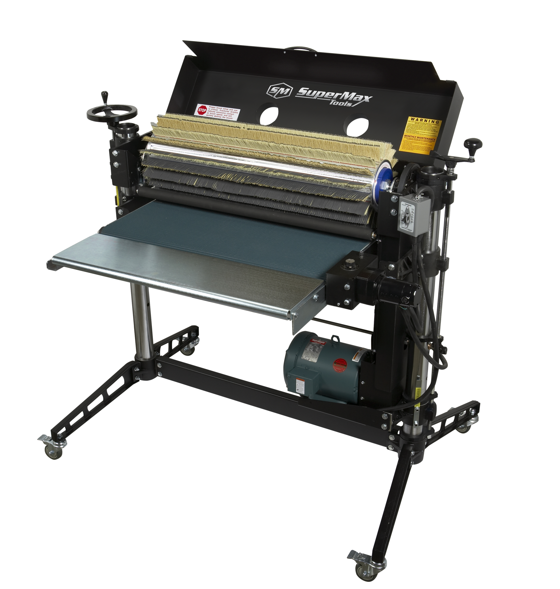 Laguna Tools SuperMax SuperBrush 49 Single Brush Sander, 10 HP, 220V, 3 Ph SUPMX-93497