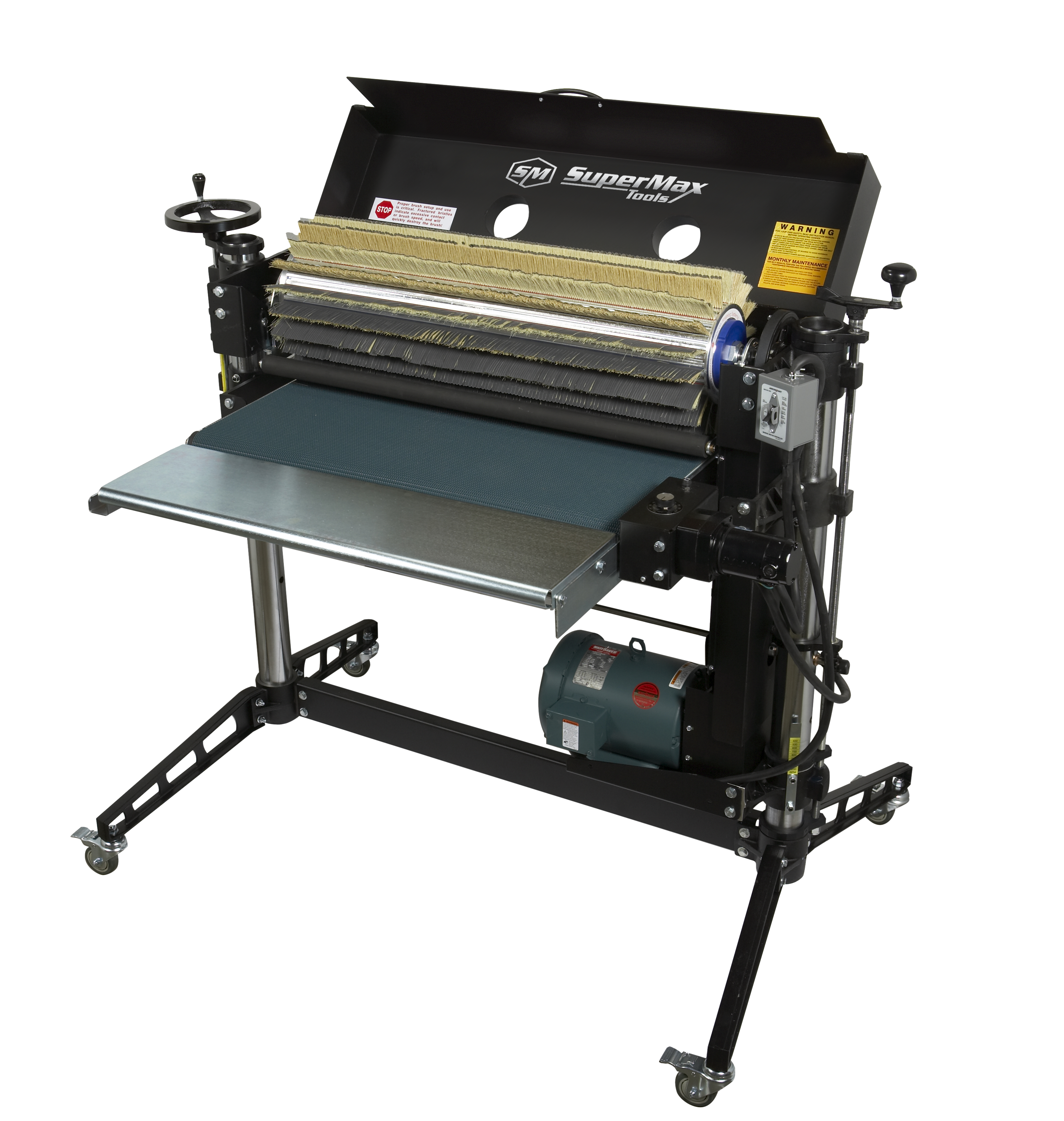 Laguna Tools SuperMax SuperBrush 49 Single Brush Sander, 10 HP, 220V, 3 Ph SUPMX-93497