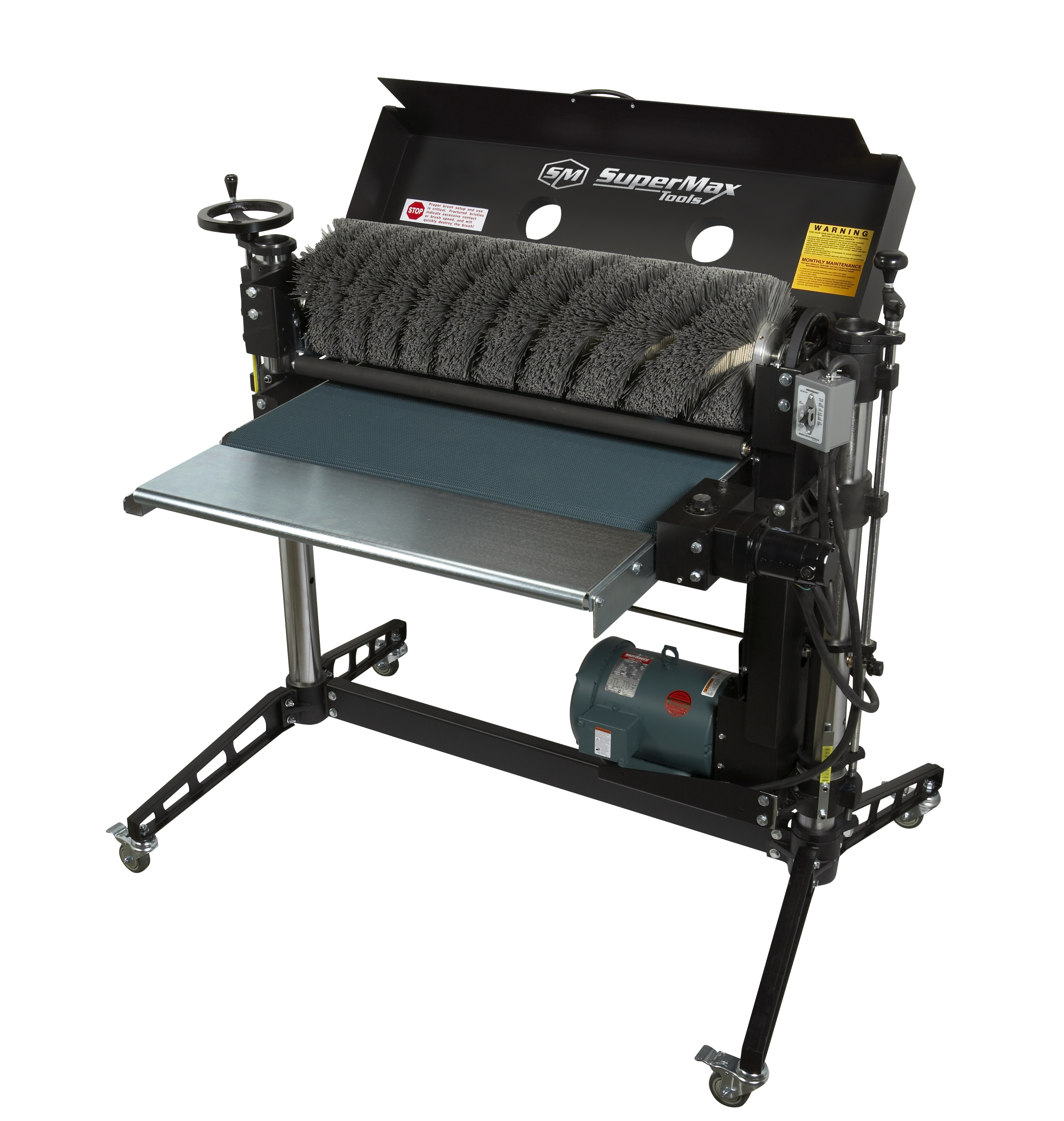 Laguna Tools SuperMax SuperBrush 49 Single Brush Sander, 10 HP, 220V, 3 Ph SUPMX-93497