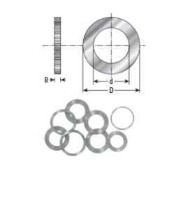 Amana Tool 1 in Bushing Reduced 7/8 in .11 TH BU-250