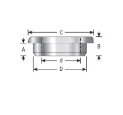 Amana Tool T Bushing 30mm to 3/4 in BU-562
