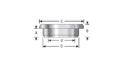 Amana Tool T Bushing 1-1/4 in to 30mm BU-566