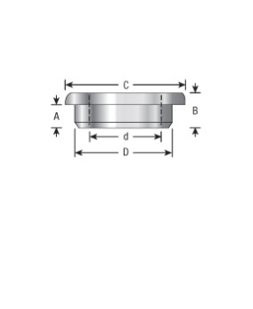 Amana Tool T Bushing 1 1/4 in to 1 in Single BU-700