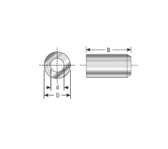 Amana Tool Sleeve Bushing 3/4 in to 1/2 in BU-900