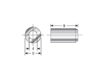 Amana Tool Sleeve Bushing 1 to 1-1/4 inx7/16 BU-908