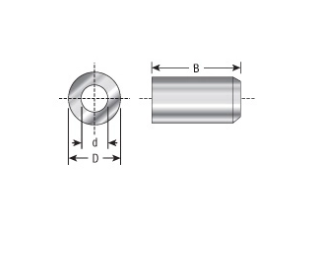 Amana Tool Sleeve Bushing 3/4 in to 1/2 in BU-910
