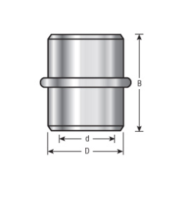 Amana Tool Double Bushing 1-1/4 in to 3/4 in BU-914