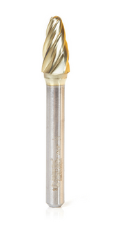 Amana Tool SF-3FM 3/8x3/4 inx1/4 in Tree Shape BURS-142NF
