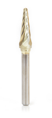 Amana Tool SL-3FM 3/8 x 1-1/16 x 1/4 in Radius Cone BURS-214NF