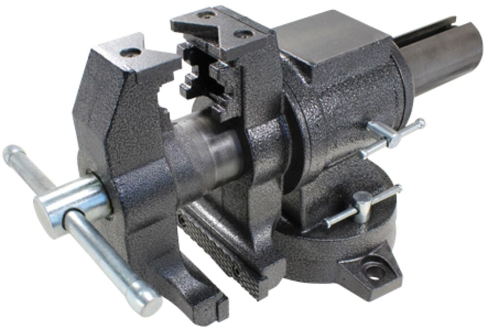 Bessey Tools 5 in. Multi-Purpose Bench Vise with 360-Degree Rotating Head BV-MPV5