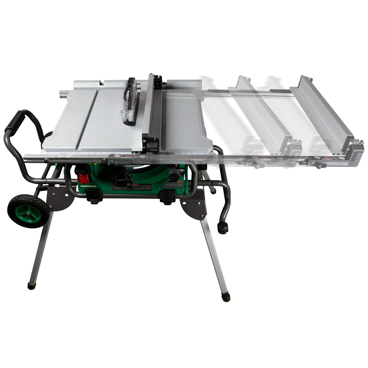 Metabo 10 in. Table Saw with Fold and Roll Stand C10RJSM