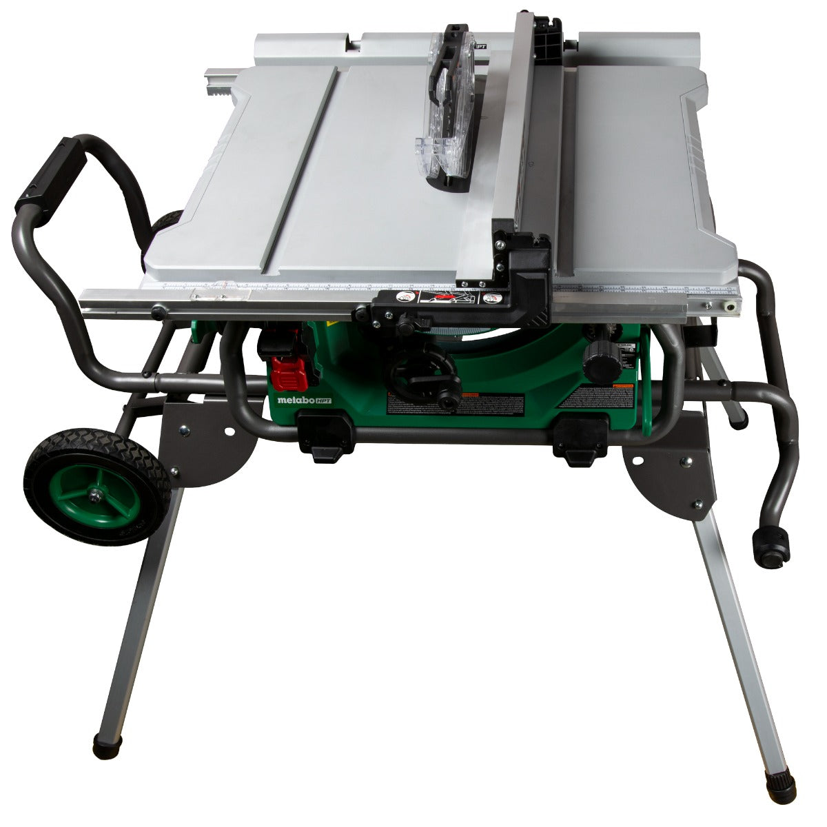 Metabo HPT 10 in. Table Saw with Fold and Roll Stand