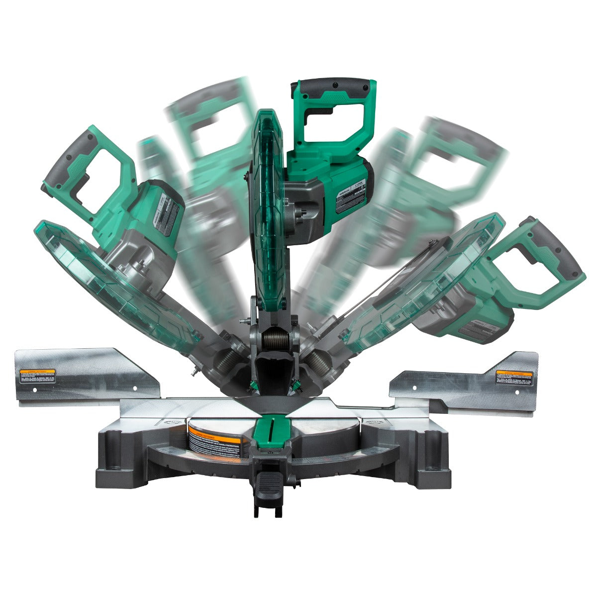 Metabo HPT 12 in. Dual Bevel Compound Miter Saw with Xact Cut LED Shadow Line