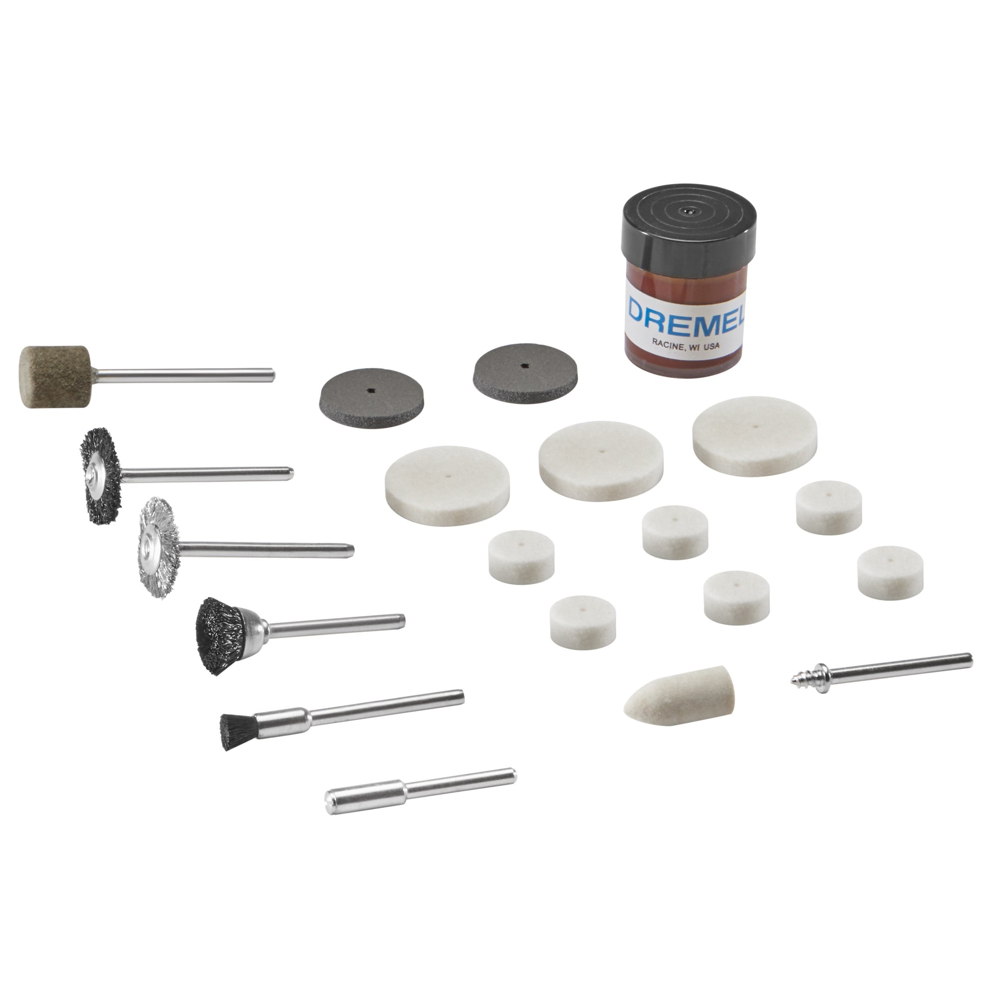 Dremel 20pc Cleaning/Polishing Accessory Micro Kit 726-01
