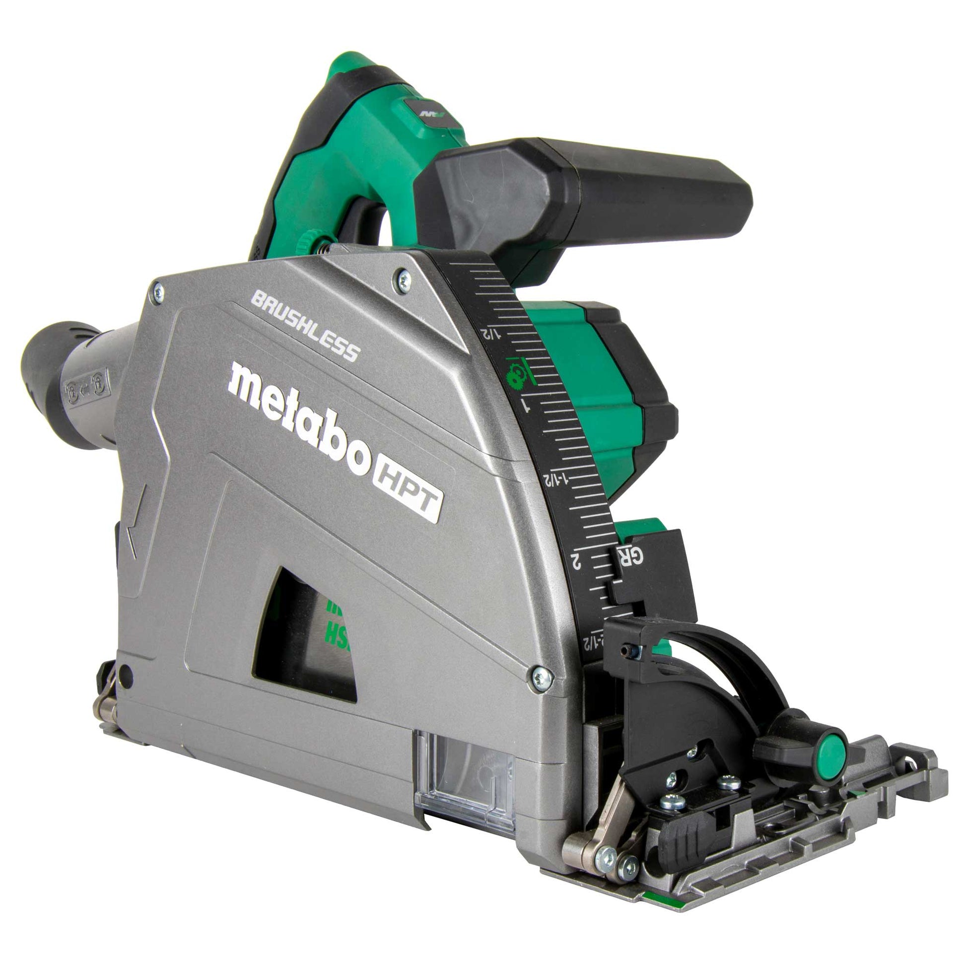 Metabo HPT 36V Cordless Brushless 6-1/2" Track/Plunge-Cut Saw with 4.0Ah Battery, Charger & Case C3606DPAM