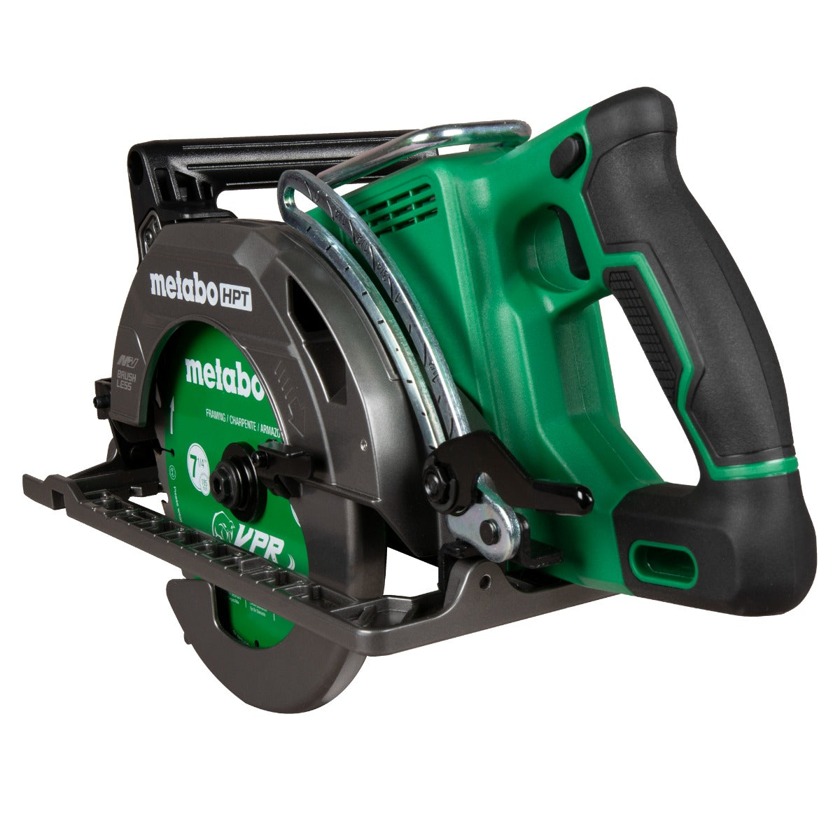 Metabo 36V MultiVolt 7.25 in. Rear Handle Circular Saw Kit with 4.0Ah Battery & Rapid Charger C3607DWAM