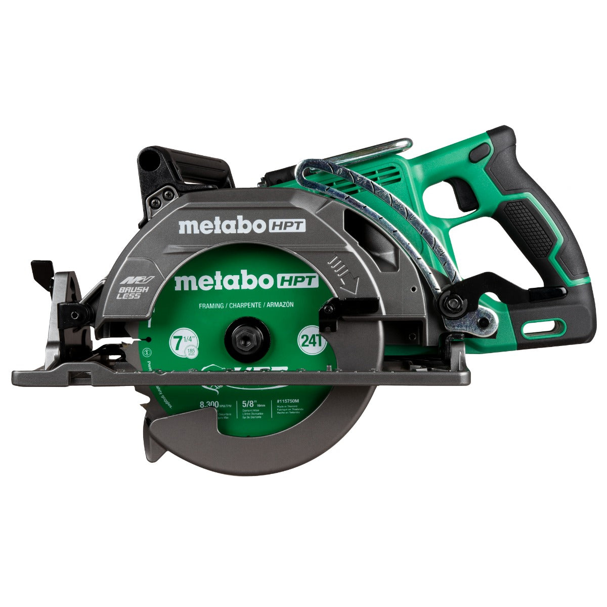 Metabo 36V MultiVolt 7.25 in. Rear Handle Circular Saw (Bare Tool) C3607DWAQ4M