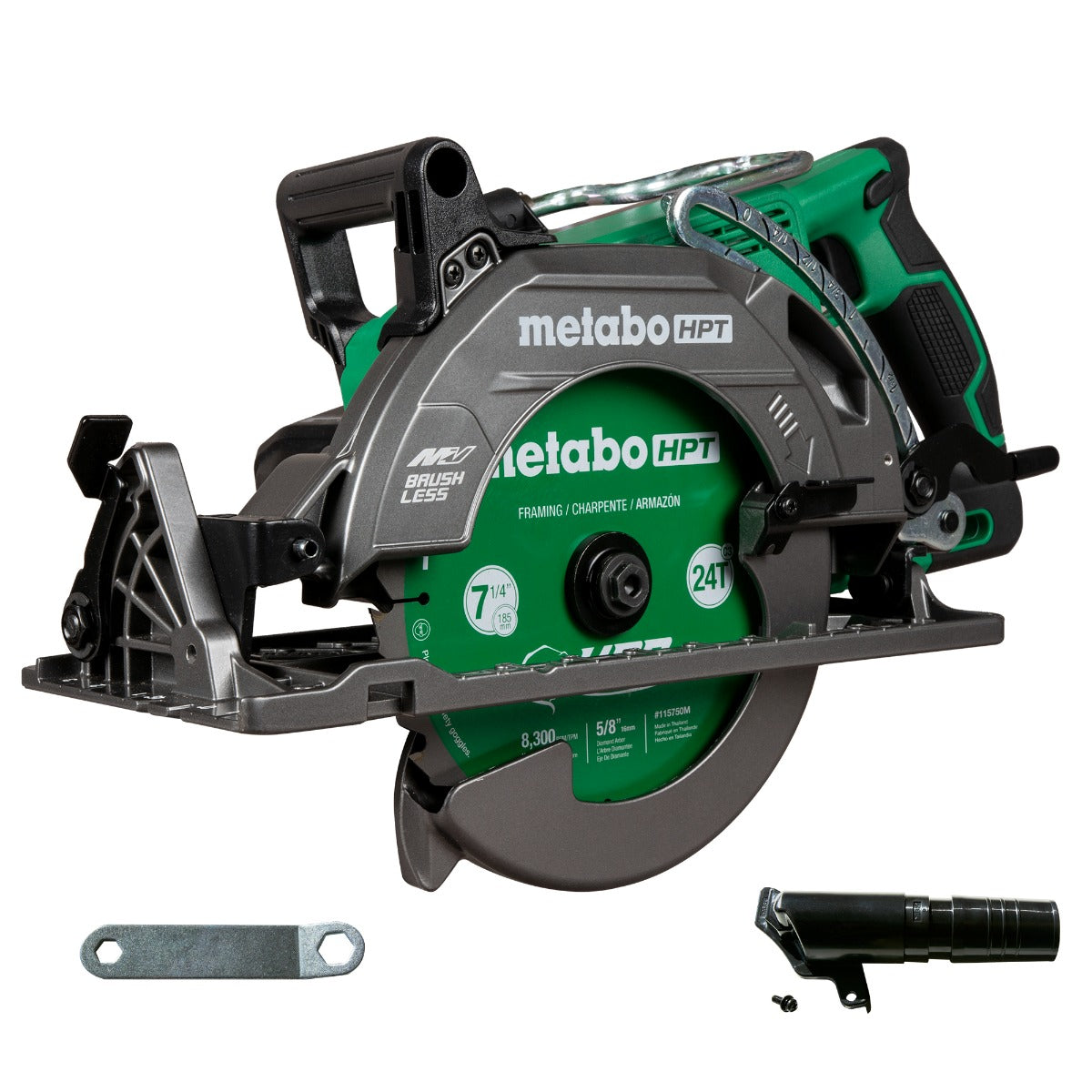 Metabo 36V MultiVolt 7.25 in. Rear Handle Circular Saw (Bare Tool) C3607DWAQ4M