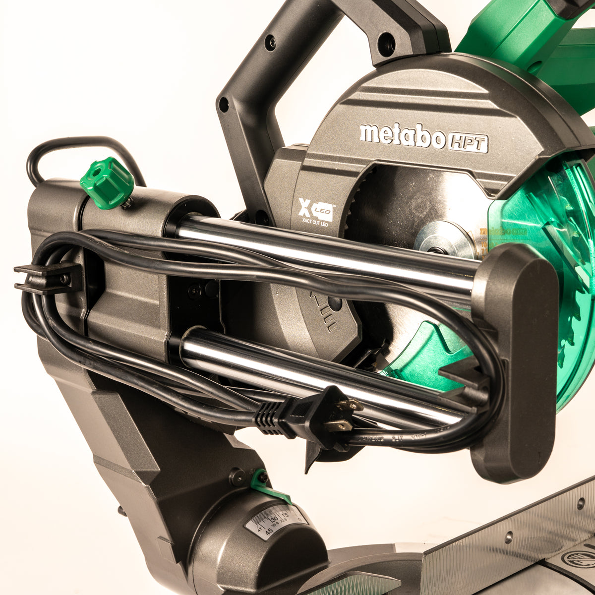 Metabo HPT 7-1/4" Sliding Single Bevel Miter Saw w/ Shadow Line, 10 Amp C7FSCM