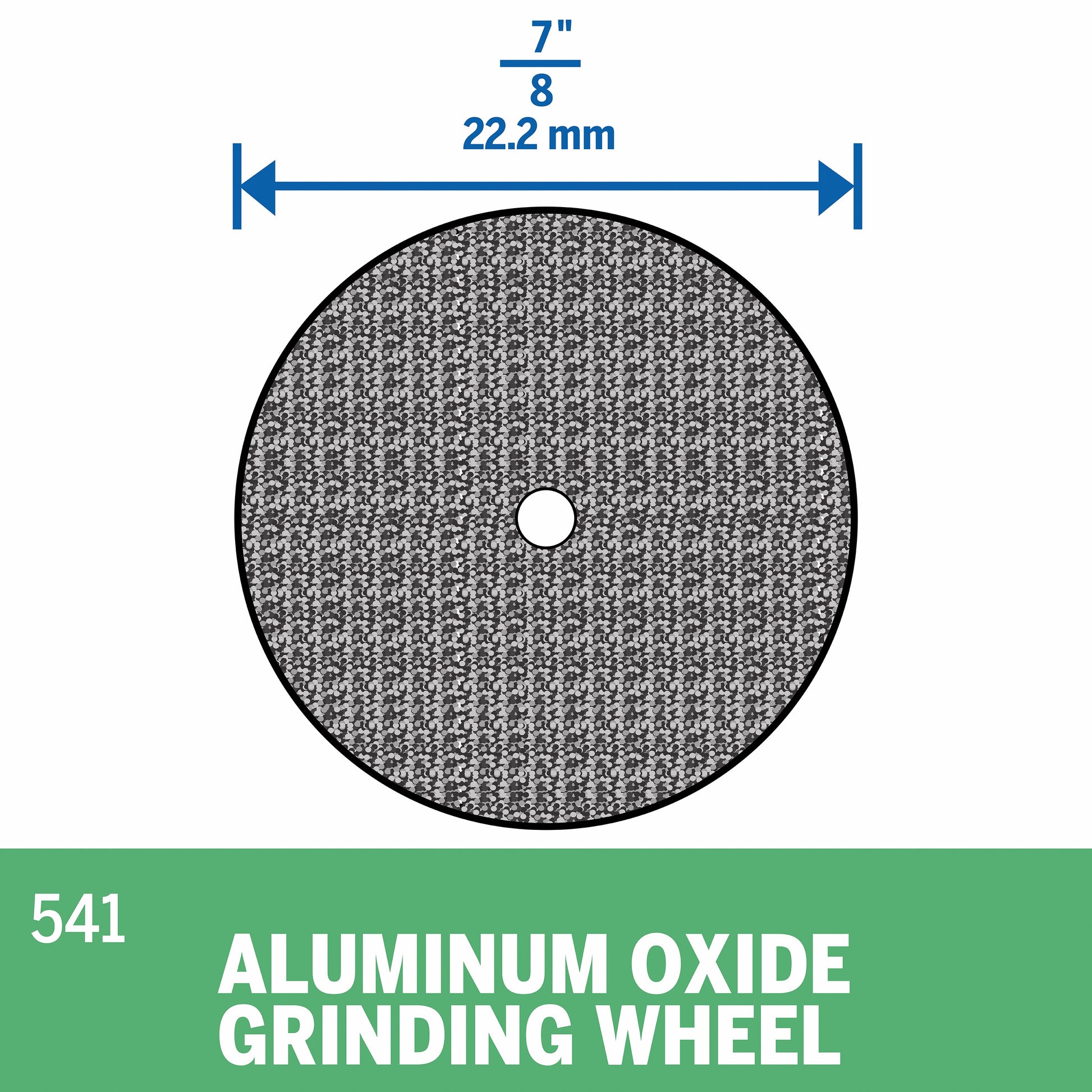 Dremel 7/8 in. Aluminum Oxide Grinding Wheel 541