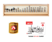 Amana Tool 18 pc ADVANCE CNC Signmaking Set AMS-139