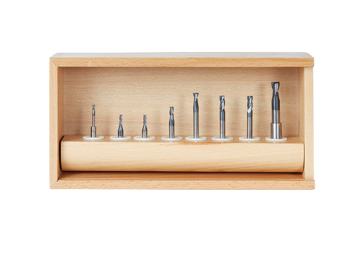 Amana Tool 8 pc Stainless Steel AlTiN Set AMS-152