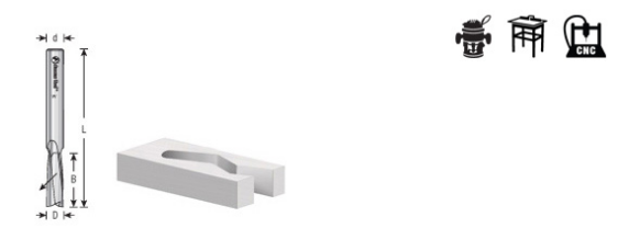 Amana Tool S.C.'O' Flute DOWN Spiral 1/4 in 46427