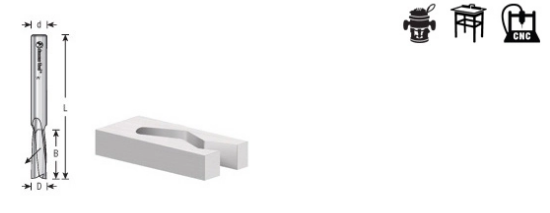 Amana Tool S.C.'O' Flute DOWN Spiral 1/2 in 46492