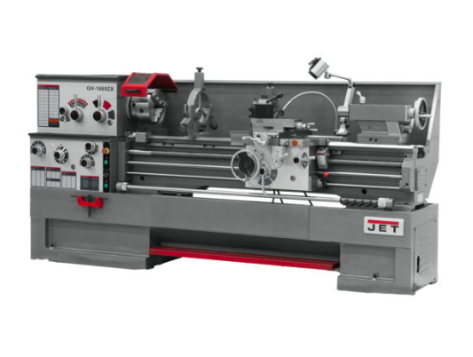 Jet 18 Inch x 60 Inch Spindle Bore Lathe with Taper Attachment & Collet Closer, GH-1860ZX 321961