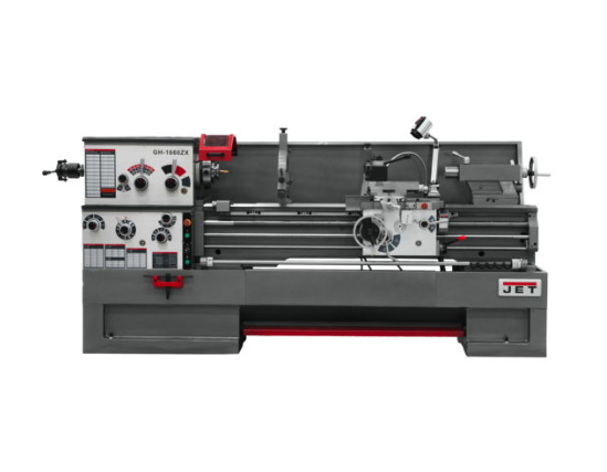 Jet Lathe with Taper Attachment and Collet Closer Installed, GH-1660ZX 321544