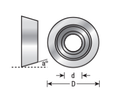Amana Tool 13/16x1/4 in DELRIN Bearing/57269 47788