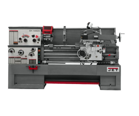 Jet Lathe with ACU-RITE 200S DRO and Taper Attachment Installed, GH-1440ZX 321507