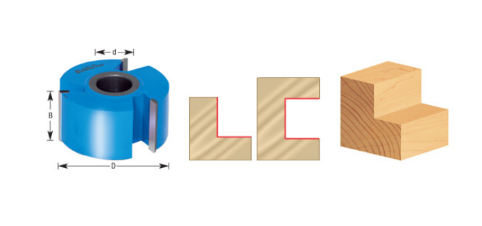 Amana Tool 3/8 in Straight Cutter 4 in Dia. A-27-102
