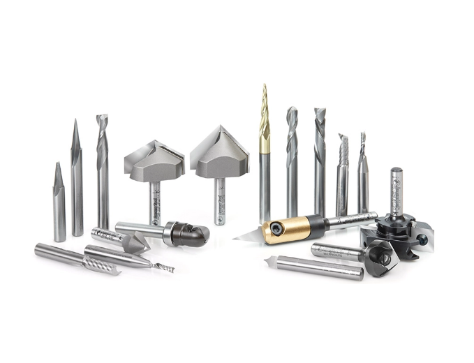 Amana Tool 18 pc ADVANCE CNC Signmaking Set AMS-132