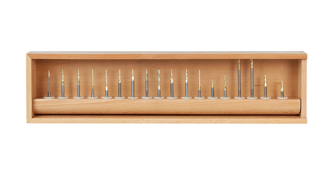 Amana Tool 18 pc 3D, Carving CNC ZrN Set AMS-143