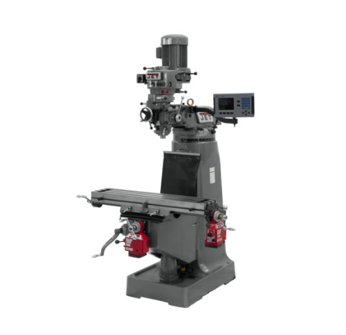 Jet JTM-1 Mill With ACU-RITE 203 DRO With X and Y-Axis Powerfeeds 690161
