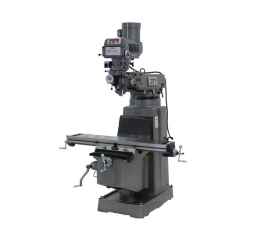 Jet JTM-1050VS2 Mill With ACU-RITE 203 DRO With X, Y and Z-Axis Powerfeeds and Power Draw Bar 690258
